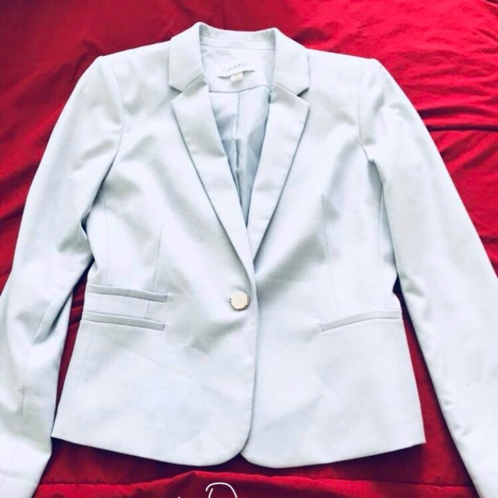 Blazer with skirt
